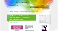 Desktop Screenshot of beccachopra.com